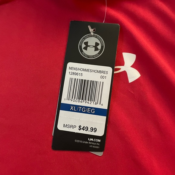 Men's HeatGear Armour Long Sleeve - Picture 9 of 9